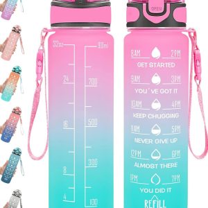 MiniHydro 280ml Water Tracker Bottle – Sleek Leakproof Sipper for Work & Gym