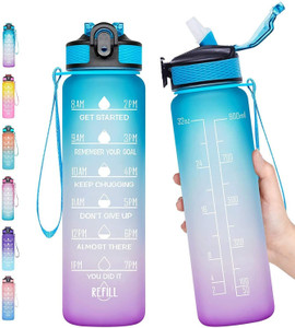 HydroFuel 750ml Smart Water Bottle – Compact, Motivational & Travel-Ready Design
