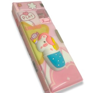 Magical Unicorn Squishy Magnetic Pencil Box – Fun & Functional