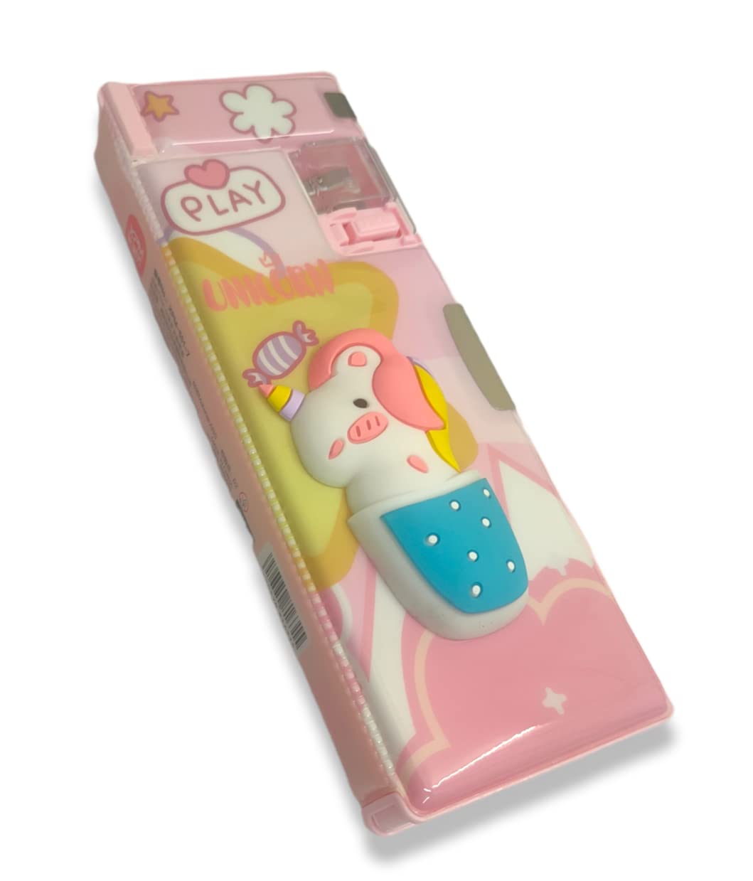 Magical Unicorn Squishy Magnetic Pencil Box – Fun & Functional