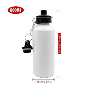 Custom Sipper Bottle 600 ML – Dual Cap | Make It Yours!
