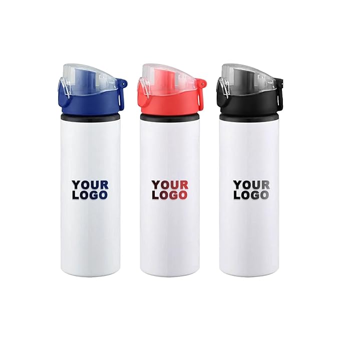 HydraColor – Multi-Colored Cap Bottle (Blue, Black, Red)  | Leak-Proof & Reusable (1-Pc)