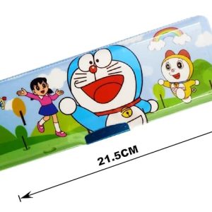 Metal Magnetic Pencil Box for Kids – Fun Cartoon Design, Secure Closure
