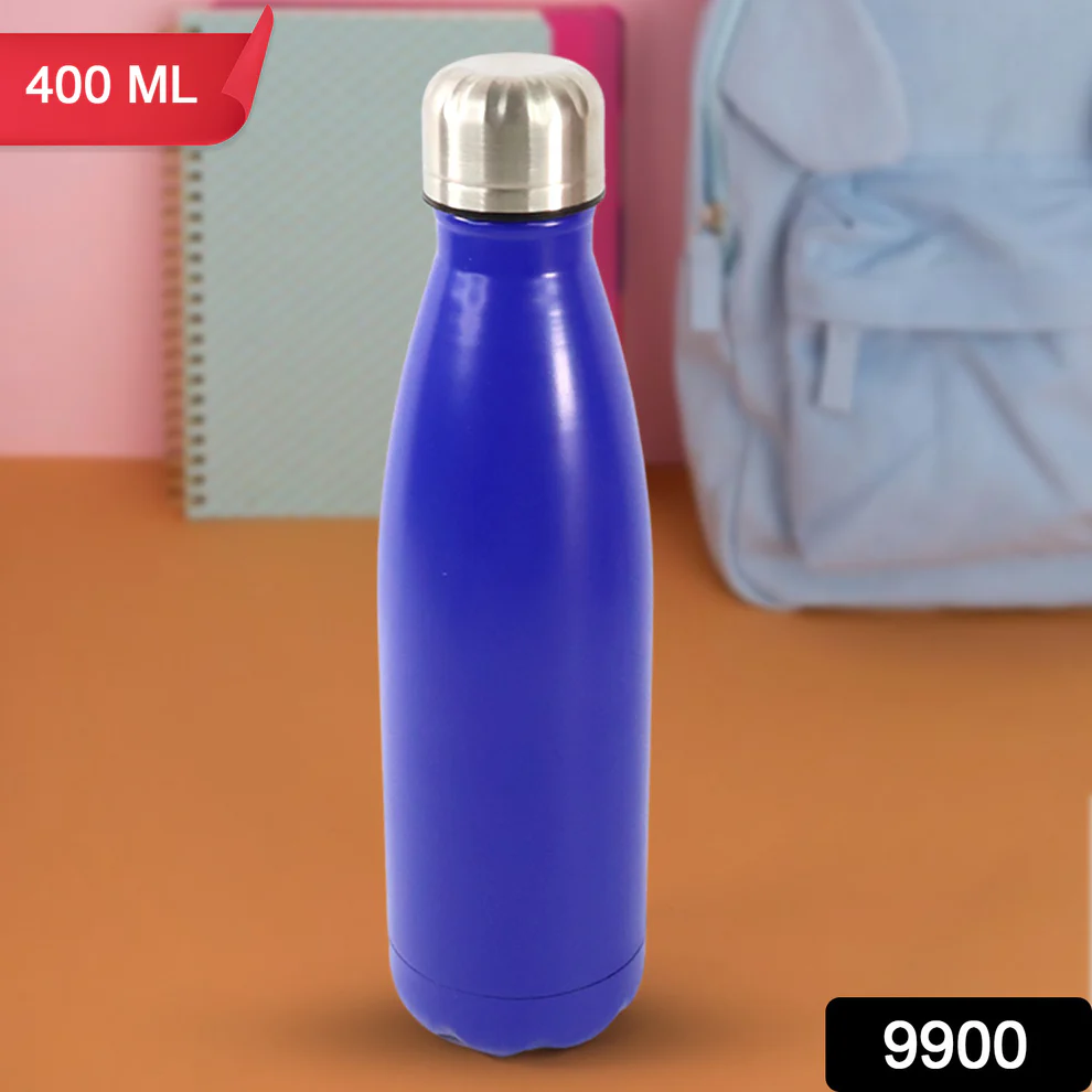 ZenStream 400ML Stainless Steel Bottle – Effortless Hydration, Timeless Design