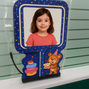 Personalized LED Photo Frame – Custom Shape Light-Up Display for All Occasions