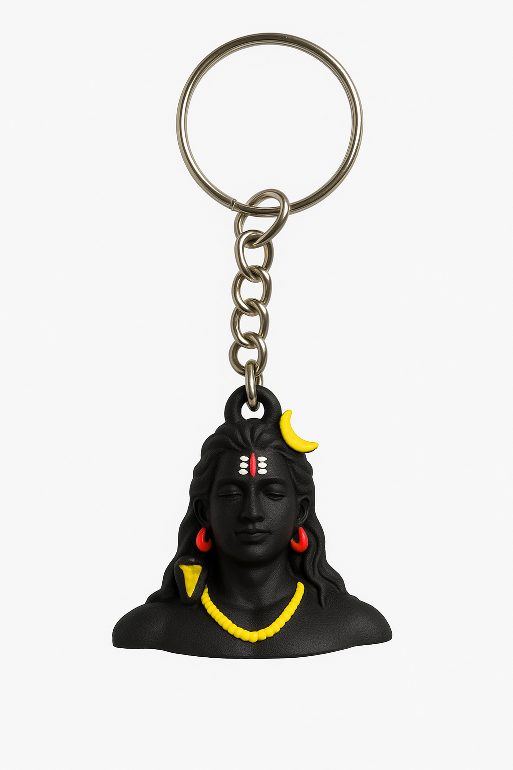 Lord Shiva Key Chain – Spiritual, Stylish, and Meaningful (1-Pc)