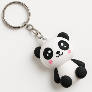 Adorable Panda Keychain – Your Pocket-Sized Cuddle Buddy (1-Pc)