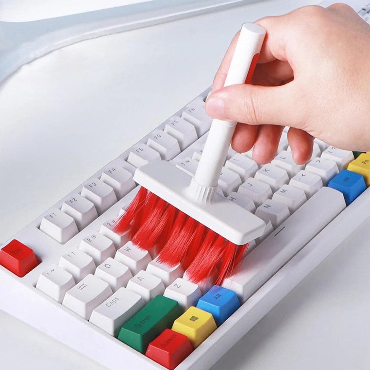 Portable Computer Cleaning Brush Kit – Dust & Dirt Remover for Tech Devices