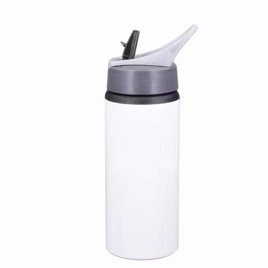AquaVault 600ml – Heavy-Duty Reusable Bottle with Secure Grey Lid