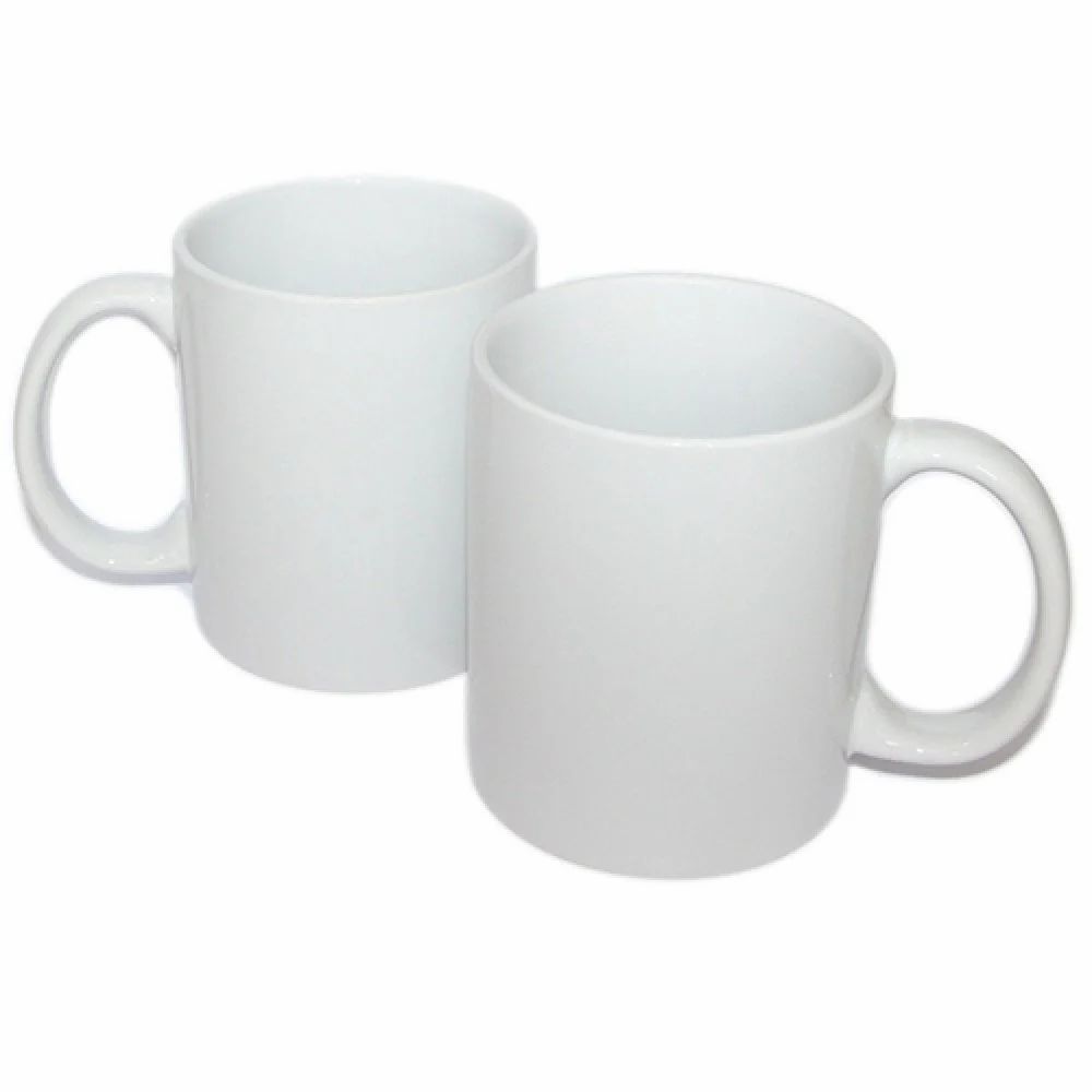 White Ceramic Tea Mug – 150ml | Microwave & Dishwasher Safe