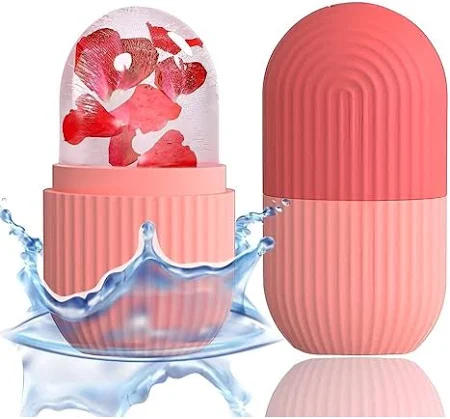 Crystal Cool Beauty Roller – Reusable Ice Facial & Eye Massager with Premium Storage Case (1-Pc)