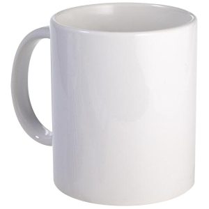 White Ceramic Tea Mug – 150ml