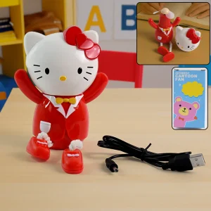 PlayBreeze – Cartoon Mini Table Fan for Kids’ Study Time Coolness