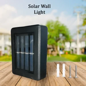 LiteScape Dual LED Solar Fence Lights – Waterproof Outdoor Ambience Lighting