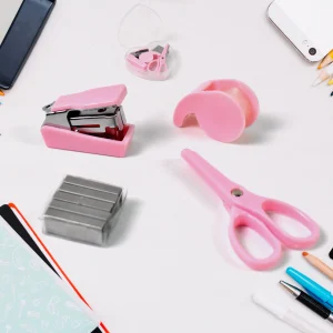Compact  Stationery Kit – Stylish & Functional (4 pcs)