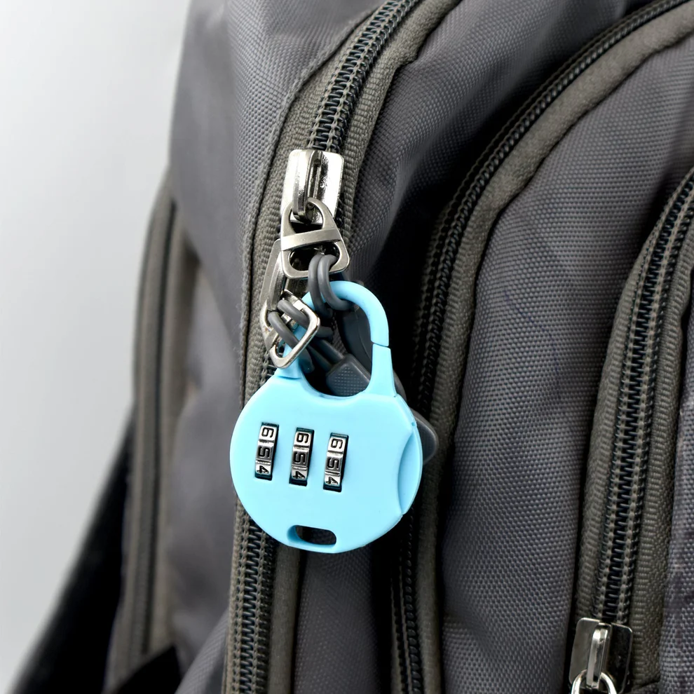 CombiZip Safety Lock – Universal 3-Digit Lock for Zippers