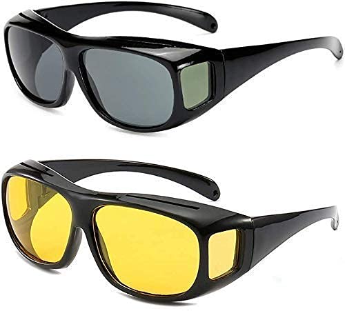 NightGlow Vision Eyeglasses – Drive Clear & Safe After Dark  (2-Pcs)