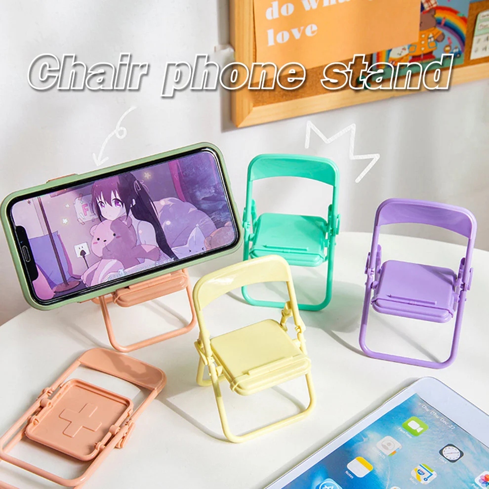 MiniChair Mobile Holder – Sleek Stand for Phones & More (1-Pc)