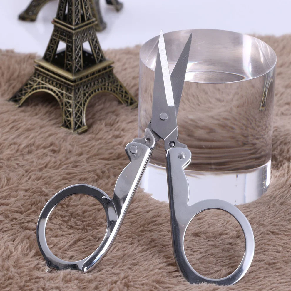 SnapFold Mini Scissors – Compact Cutter for Crafts & Travel(3.5 inch)