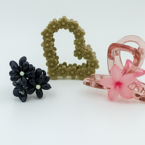 Trendy Hair Clip Combo Set – Pack of 3 Stylish Hair Accessories for Girls & Women