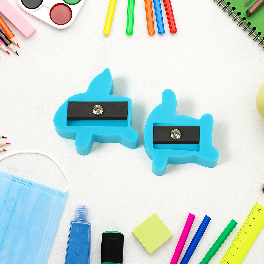 ColorCut Mini – Fun-Finish Pencil Sharpener in Assorted Hues (2-Pcs)