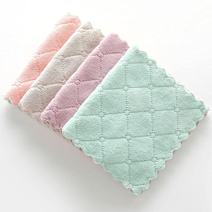 TidyWeave Towel – Compact Multi-Purpose Wipe for Kitchen & More (4-Pcs)